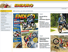 Tablet Screenshot of enduro-press.de